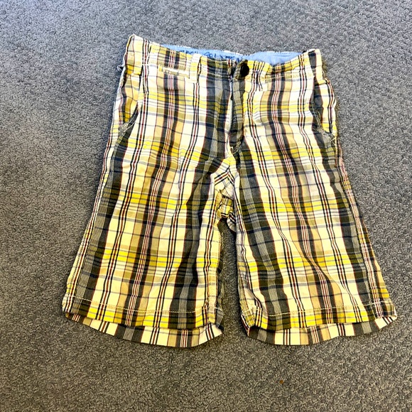 GAP Other - GAP Kids Plaid Shorts with Blue and Cream Highlights